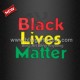 Black Lives Matter Iron on Heat Printing Vinyl for Clothing